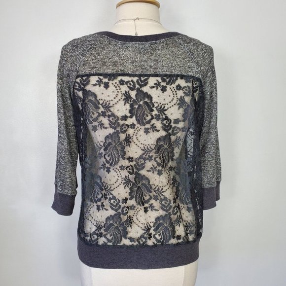 Miken Active Sweatshirt Elevated Sweatshirt with Back Lace Panel Size XL - Picture 7 of 12